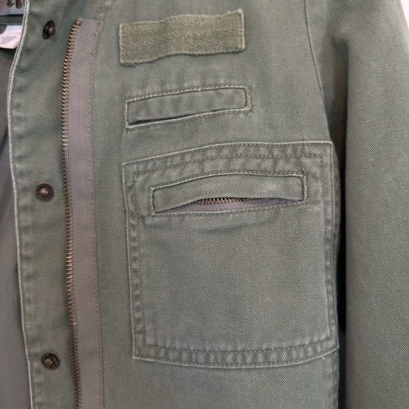 H&M Olive Utility Jacket - Picture 2 of 8